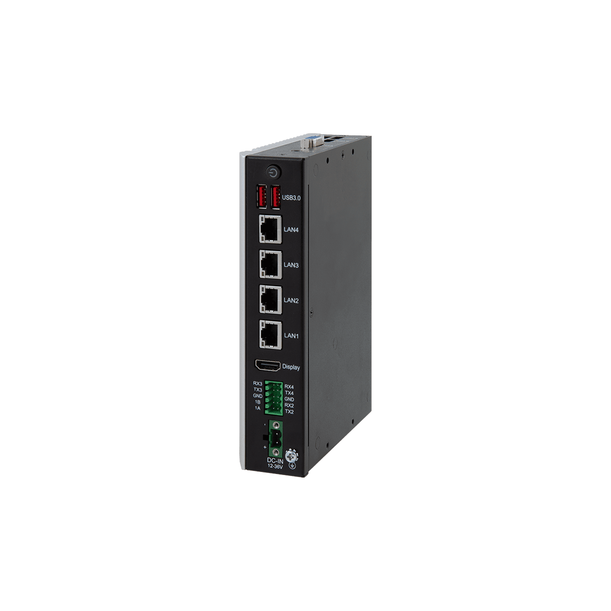 ARBOR SB-244-2J64 Pramoninis neventiliuojamas kompiuteris, Intel Elkhart Lake Celeron J6412 procesorius ir Discrete TPM