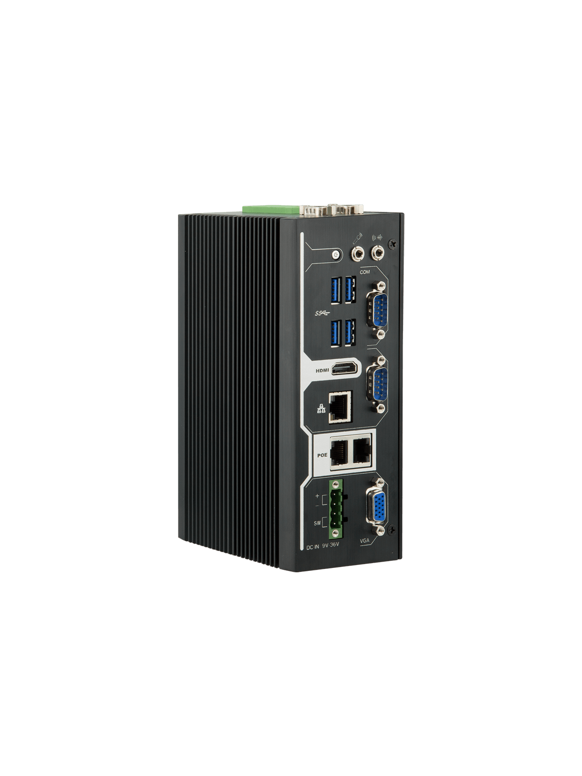 ARBOR ARES-5310 Fanless DIN-Rail Embedded System with Intel Atom x7 / Celeron Processor 2