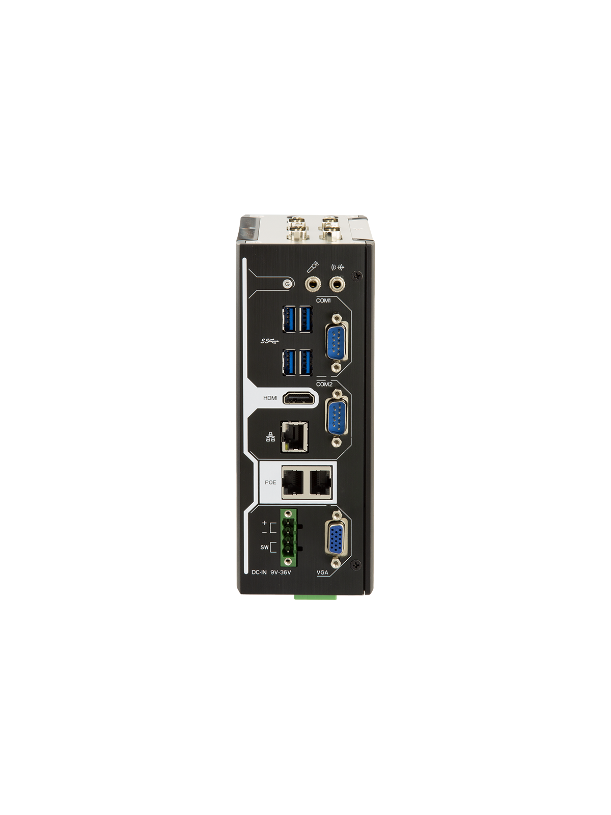 ARBOR ARES-5311 Fanless DIN-Rail Embedded System with Intel Atom x7 / Celeron Processor 1