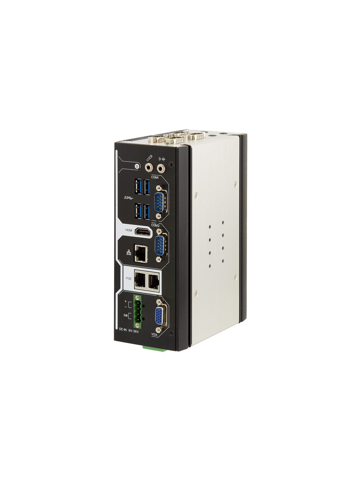 ARBOR ARES-5311 Fanless DIN-Rail Embedded System with Intel Atom x7 / Celeron Processor