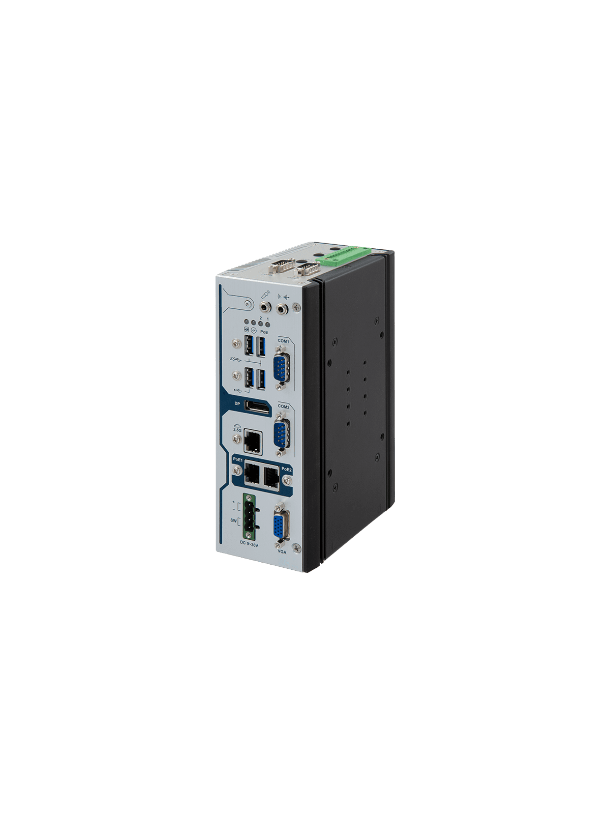 ARBOR ARES-5320 DIN Rail Embedded System, Intel Elkhart Lake Atom Processor