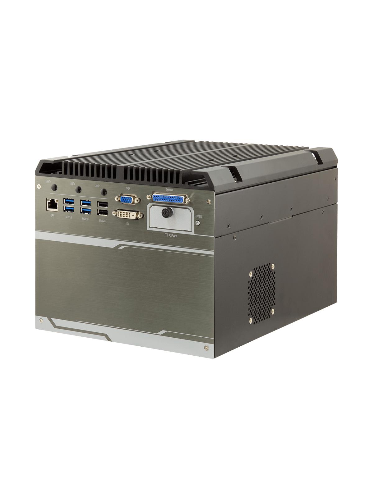 ARBOR FPC-8108W-G1 Ruggedized Edge AI computing Box PC with Intel 10th Gen. Core i9/i7/i5/i3 Supporting NVIDIA 150W GPU