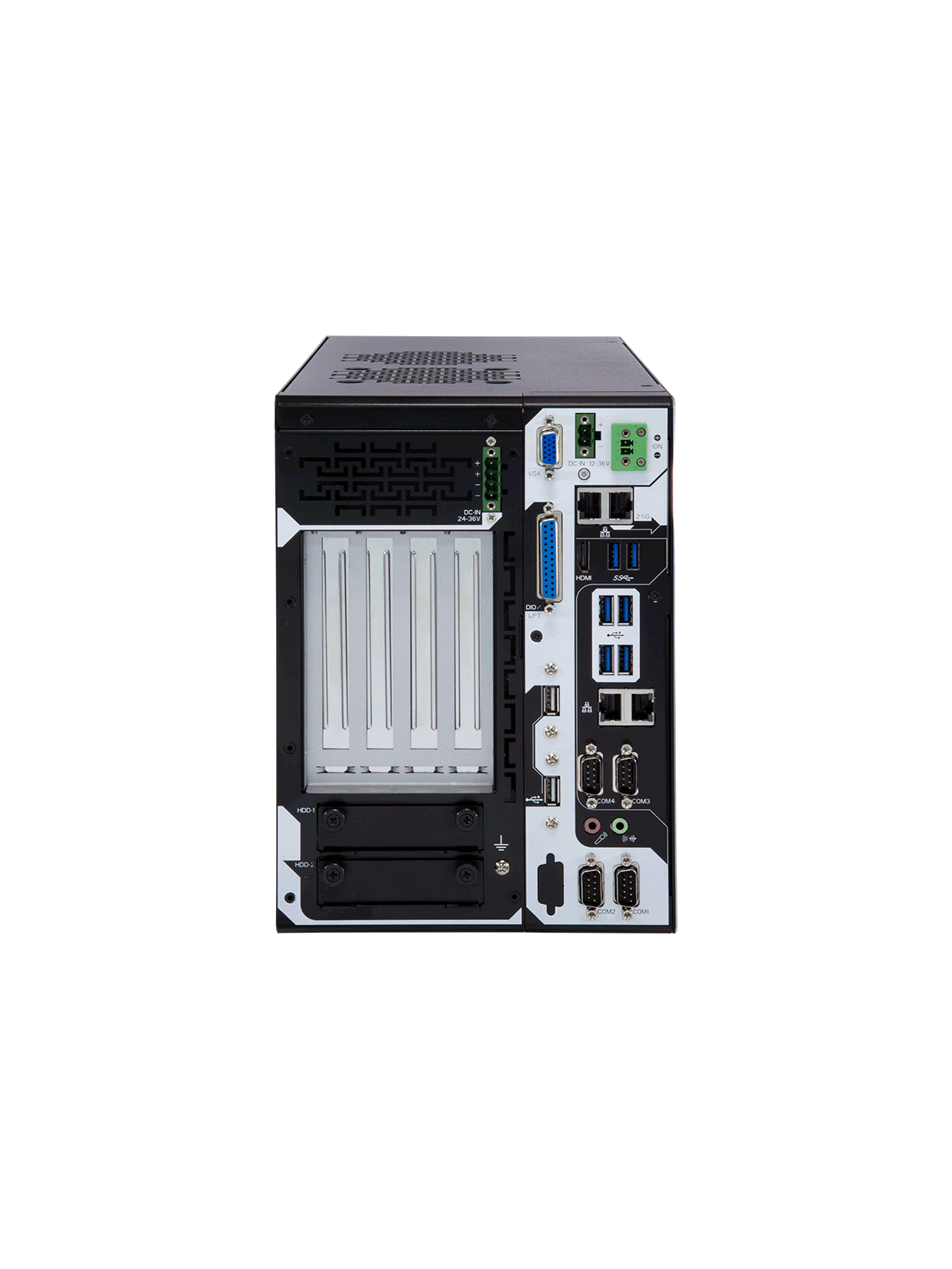 ARBOR FPC-9108-L2U4-G3 Ruggedized Edge AI Computing Platform Supporting NVIDIA GeForce RTX 3090 GPU, Intel 10th Gen Xeon Core Processor 1