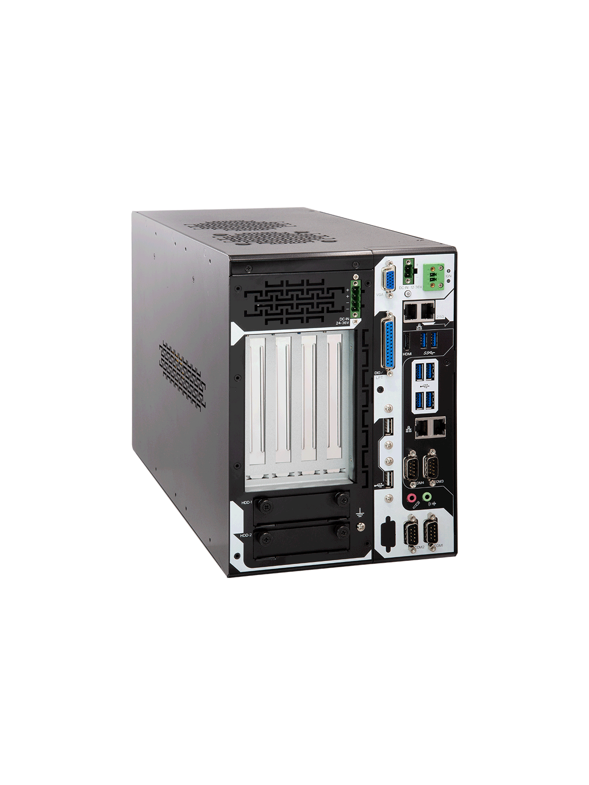 ARBOR FPC-9108-L2U4-G3 Ruggedized Edge AI Computing Platform Supporting NVIDIA GeForce RTX 3090 GPU, Intel 10th Gen Xeon Core Processor 2