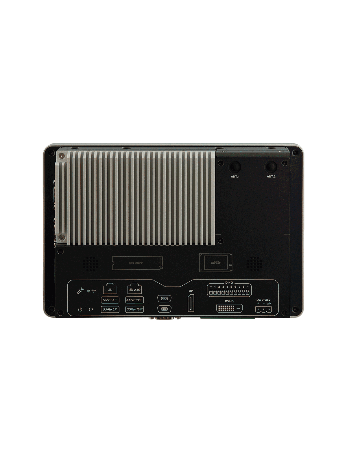 ARBOR iTC-1101C Fanless Industrial Panel PC w/ Intel Elkhart Lake Processor 2
