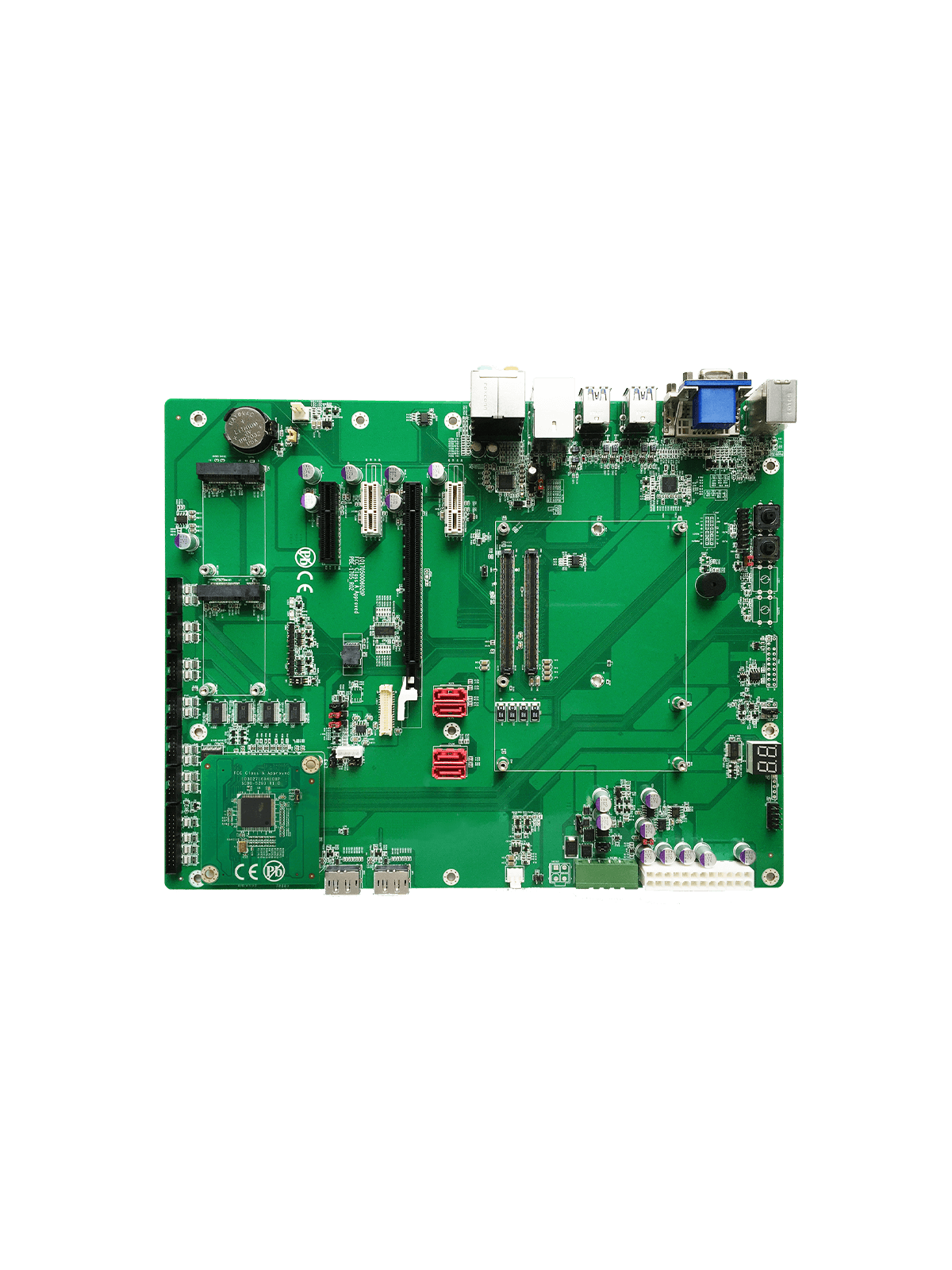 ARBOR PBE-1705 COM Express Type 6 evaluation carrier board in ATX form factor