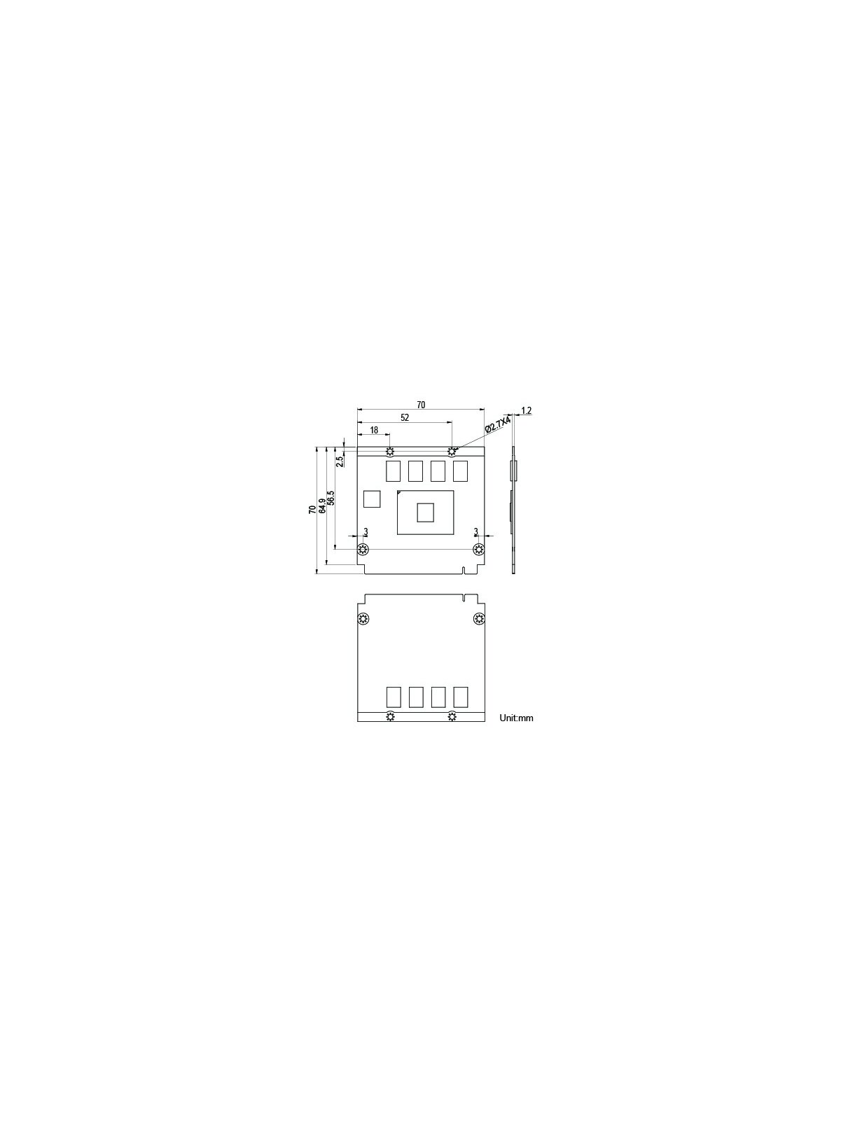 ARBOR EmQ-i2401 Qseven R2.0 CPU Module, Intel Pentium N4200/Celeron N3350/Atom x7-E3950/x5-E3940/E3930 2