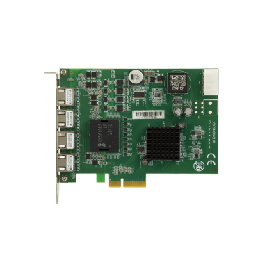 ARBOR PoE-i354 4 kanalų PCI Express PoE sąsajos plokštė ARBOR PoE-i354 4 kanalų PCI Express PoE sąsajos plokštė