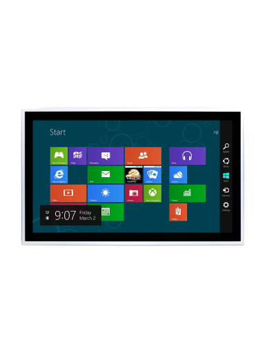 ARBOR ASLAN-W922C Fanless 21.5" Wide-Screen Industrial Panel PC with Intel Core i5-6300U 2.4GHz Processor
