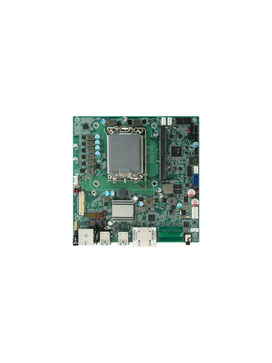 ARBOR ITX-i93QI-H610 Mini-ITX motherboard, Intel H610 Chipset, 2 x LAN, 6x COM, 8 x USB, 1 x MiniPCIe