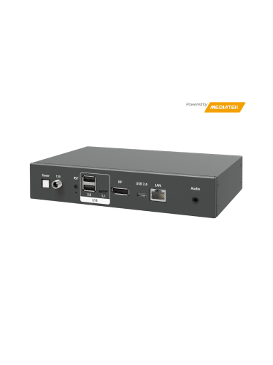 ARBOR LU520 MTK Genio 520 Edge AI Box | Industrial Wide-Temp Fanless ARM PC