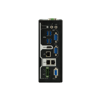 ARBOR ARES-5310 Beventiliatorė ant DIN bėgelio montuojama įterptinė (embedded) sistema, Intel Atom x7 / Celeron 1