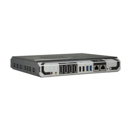 ARBOR ELIT-1270 4K kelių ekranų Box kompiuteris-valdiklis su AMD Ryzen V1000 2