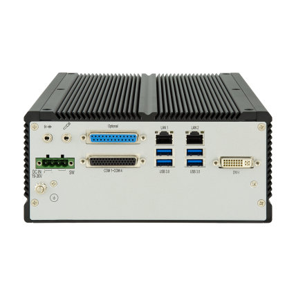 ARBOR FPC-7914-HDBT 4K@100M TX HDBaseT su PoH Box PC kompiuteris, Intel 7-osios ir 6-osios kartos Core i7 / i5 / i3 2