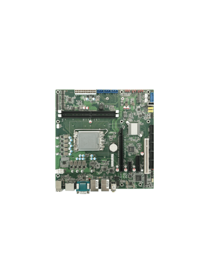 ARBOR MB-i93QM-H610 Micro ATX MB, Intel H610 Chipset, 2 x LAN, 2 x HDMI/DP++, 6 x COM, 13 x USB ARBOR MB-i93QM-H610 Micro ATX MB, Intel H610 Chipset, 2 x LAN, 2 x HDMI/DP++, 6 x COM, 13 x USB