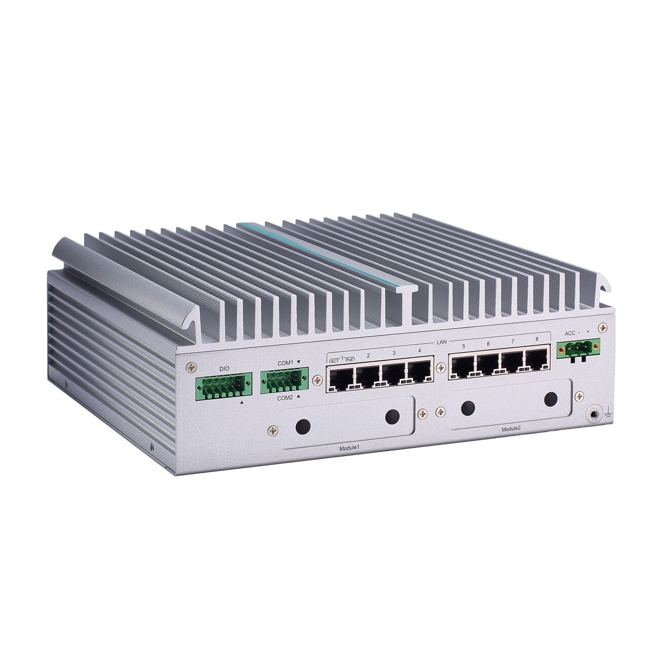 Axiomtek UST510-52B-FL – įterptinis (embedded) nevetiliuojamas kompiuteris su 9/8 kartos Intel Core i7/i5/i3, Celeron, Pentium ir Xeon procesoriumi