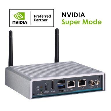 Axiomtek AIE100-ONA – Edge DI nevetiliuojama sistema su NVIDIA Jetson Orin Nano Axiomtek AIE100-ONA – Edge DI nevetiliuojama sistema su NVIDIA Jetson Orin Nano