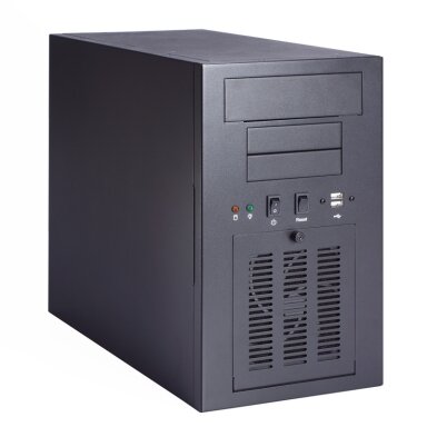 Axiomtek AX60810 – ant sienos montuojamas korpusas ATX ir Micro-ATX pagrindinėms plokštėms