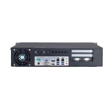 Axiomtek AX61223TM – 2U į spintą montuojamas korpusas ATX/Micro ATX pagrindinei plokštei