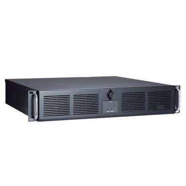 Axiomtek AX61223TM – 2U į spintą montuojamas korpusas ATX/Micro ATX pagrindinei plokštei