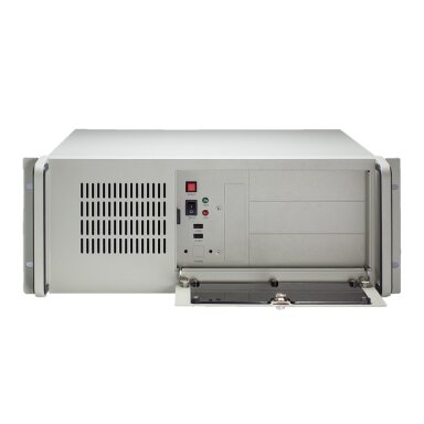 Axiomtek AX61410 – 4U į spintą montuojamas korpusas Full-size SBC kompiuteriui ir ATX/Micro-ATX pagrindinei plokštei