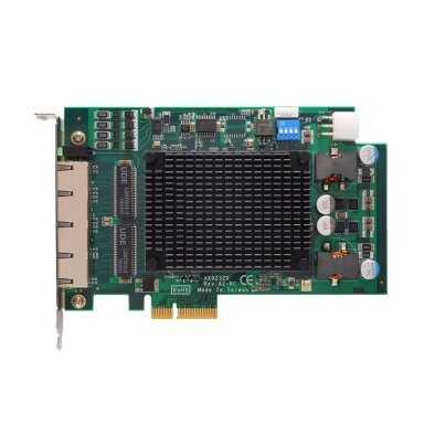 Axiomtek AX92320 – 2/4 prievadų PCI Express GigE vaizdo įvesties plokštė
