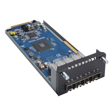 Axiomtek AX93327 – 4 prievadų LAN modulis su Intel XL710-BM1 Ethernet valdikliu Axiomtek AX93327 – 4 prievadų LAN modulis su Intel XL710-BM1 Ethernet valdikliu