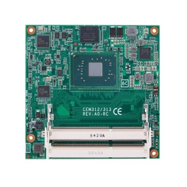 Axiomtek CEM313 – COM Express 6 tipo kompaktiškas modulis su Intel Pentium N4200 ir Celeron N3350 procesoriumi