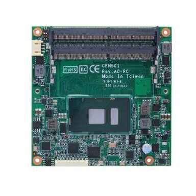 Axiomtek CEM511 – COM Express 6 tipo kompaktiškas modulis su 7 kartos Intel Core ir Celeron procesoriumi