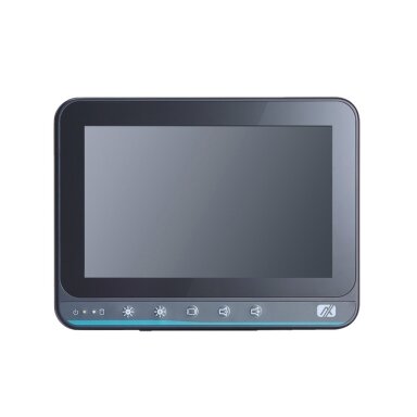 Axiomtek GOT107W-319 – 7" WSVGA TFT panelinis neventiliuojamas kompiuteris su jutikliniu ekranu ir Intel Celeron N3350 procesoriumi