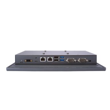 Axiomtek GOT110A-TWL-WCD – 10.1" WXGA TFT panelinis neventiliuojamas kompiuteris su jutikliniu ekranu ir Intel N150 procesoriumi