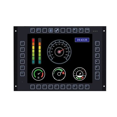 Axiomtek GOT710S – EN50155 S3 10.4" SVGA TFT LCD geležinkeliams skirtas nevetiliuojamas panelinis kompiuteris su jutikliniu ekranu ir Intel Atom E3845 procesoriumi
