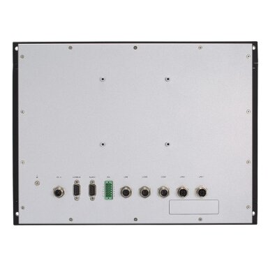 Axiomtek GOT715S – EN 50155 reikalavimus atitinkantis 15" XGA TFT LCD nevetiliuojamas panelinis kompiuteris geležinkeliams su jutikliniu ekranu ir Intel Atom E3845 procesoriumi