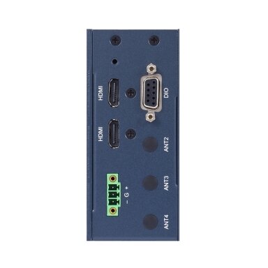 Axiomtek ICO150 – ant DIN bėgelio montuojamas įterptinis (embedded) nevetiliuojamas kompiuteris su Intel Atom x7433RE procesoriumi