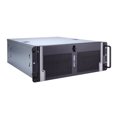 Axiomtek iHPC300 – 4U į spintą montuojama darbo stotis su GPU, 3-ios kartos Intel Xeon Scalable procesoriumi