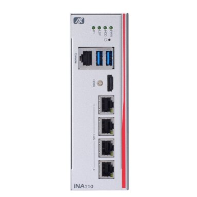 Axiomtek iNA110 – ant DIN bėgelio montuojamas kibernetinio saugumo Gateway su Intel Atom x5-3930/E3940 procesoriumi Axiomtek iNA110 – ant DIN bėgelio montuojamas kibernetinio saugumo Gateway su Intel Atom x5-3930/E3940 procesoriumi