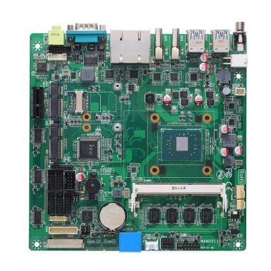 Axiomtek MANO311 – plona Mini-ITX SBC kompiuterio plokštė su Intel Celeron N3350 procesoriumi Axiomtek MANO311 – plona Mini-ITX SBC kompiuterio plokštė su Intel Celeron N3350 procesoriumi