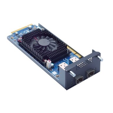 Axiomtek MIO710 – dviejų prievadų 10GbE SFP+ LAN modulis su Intel X710 Ethernet valdikliu Axiomtek MIO710 – dviejų prievadų 10GbE SFP+ LAN modulis su Intel X710 Ethernet valdikliu