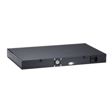 Axiomtek NA345R – 1U į spintą montuojama tinklo įrenginio platforma su Intel Celeron N3350 arba Atom x5-E3940 procesoriumi