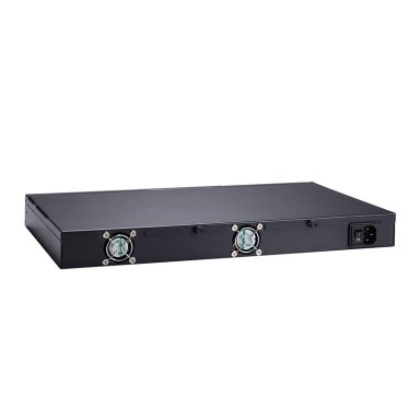Axiomtek NA362R – 1U į spintą montuojama tinklo įrenginio platforma su Intel Atom C3558/C3758 procesoriumi