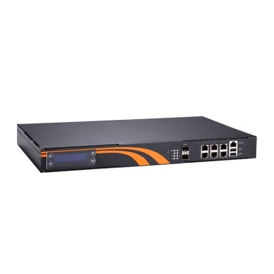 Axiomtek NA362R – 1U į spintą montuojama tinklo įrenginio platforma su Intel Atom C3558/C3758 procesoriumi