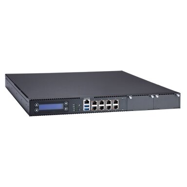 Axiomtek NA590 – 1U į spintą montuojama tinklo įrenginio platforma su Intel Core/Xeon E-2200 procesoriumi, Intel C246/H310 (LGA1151 lizdas)