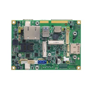 Axiomtek Q7B301 – Qseven Rev 2.1 taikomoji plokštė su LVDS, HDMI, dviem LAN prievadais ir garso sąsaja