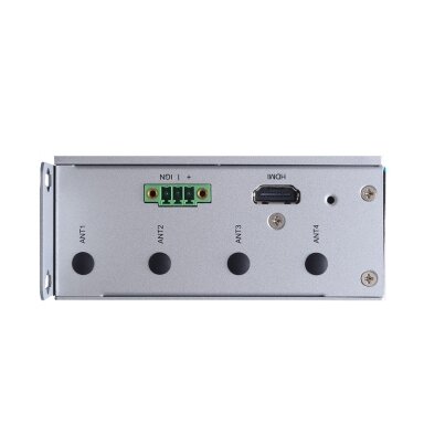 Axiomtek UST210-83K-FL – tvirtas ir kompaktiškas ant DIN bėgelio montuojamas įterptinis (embedded) nevetiliuojamas kompiuteris su Intel Atom x5-E3940 procesoriumi