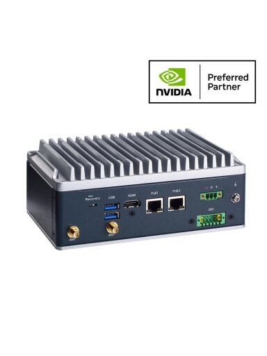 Axiomtek AIE510-ONX – Fanless Edge AI System with NVIDIA Jetson Orin NX Axiomtek AIE510-ONX – Fanless Edge AI System with NVIDIA Jetson Orin NX
