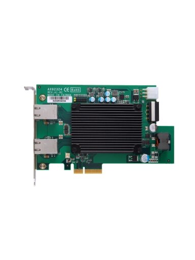 Axiomtek AX92324 – 2-port 10GbE PoE PCI Express Card Axiomtek AX92324 – 2-port 10GbE PoE PCI Express Card