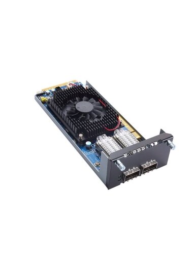 Axiomtek AX93331 – 2-port 40GbE QSFP+ LAN Module with Intel XL710 Ethernet Controller Axiomtek AX93331 – 2-port 40GbE QSFP+ LAN Module with Intel XL710 Ethernet Controller