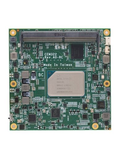 Axiomtek CEM322 – COM Express Type 6 Compact Module with Intel Pentium/Celeron or Atom x6000 Series Processors Axiomtek CEM322 – COM Express Type 6 Compact Module with Intel Pentium/Celeron or Atom x6000 Series Processors