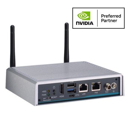 Axiomtek AIE100-T2NX – Edge DI nevetiliuojama sistema su NVIDIA Jetson TX2 NX