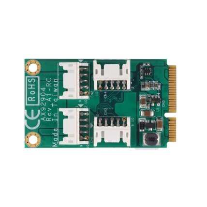 Axiomtek AX92904 – Full-size PCI Express mini modulis su 32 bitų DIO Axiomtek AX92904 – Full-size PCI Express mini modulis su 32 bitų DIO